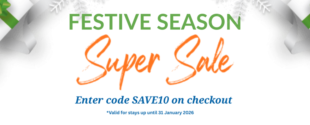 Save 10% on stays before January 31, 2026!